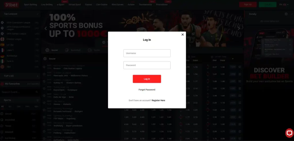 31bet main login